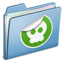 Blue Sticker icon